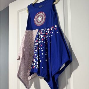 Marvel Captain America Dress. Size 5.